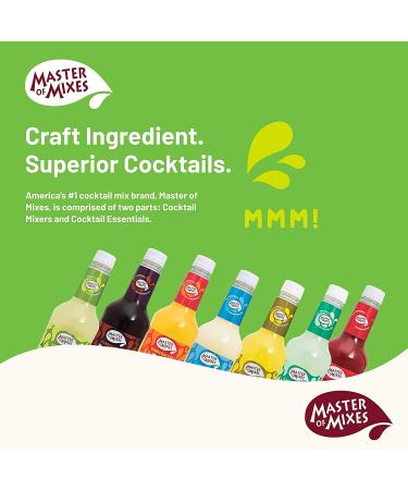 Master of Mixes Mango Daiquiri/Margarita Drink Mix - 3 Pack, 1 Liter Bottles (33.8 Fl Oz each) - Buy Online on GoSupps.com