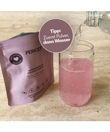  DivineCup PERIODT. Fruity Red Menstrual Drink Powder with Ginger Inulin and Pomegranate Mood Balance and Menstrual Cramps Made in Germany - Buy Online on GoSupps.com