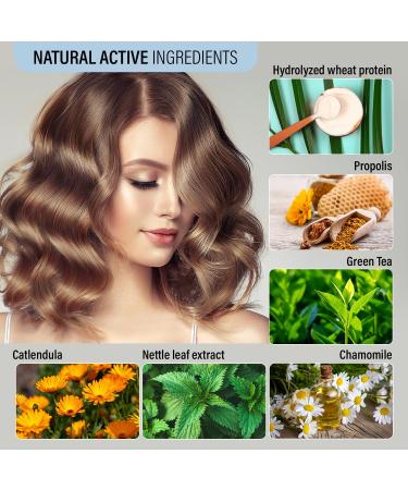 Intensive Rejuvenating Treatment - 33.8 oz Salon Quality Hair Care with Bee Propolis & Herbs | Volume Shine & Damage Repair for All Hair Types - Buy Online on GoSupps.com