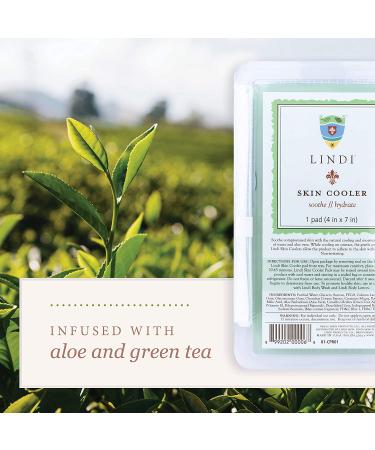 Lindi Skin Cooler Pad - Soothing Hydro-Gel for Reducing Redness and Inflammation (1 Pack, 4x7 in.) - Buy Online on GoSupps.com