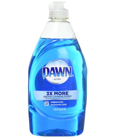 Dawn Dish Soap Ultra Dishwashing Liquid Original 14.6 Ounce (Pack of 3) 14.6 Oz (Pack of 3)