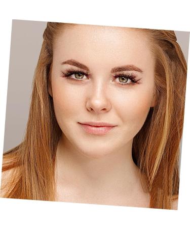 minkissy 3d Stickers 12 Pairs Fake Eye Cosplay False Eye Thick Cross Eye Fluffy Eye Eye Makeup Eye Stickers Fake Colored Eye Lash Tool The Cross Line 3d - Buy Online on GoSupps.com