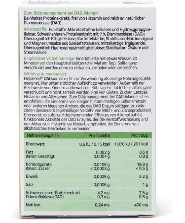 Buy Histamed Daopur Tablets - Fast International Shipping & Effective Allergy Relief - Buy Online on GoSupps.com