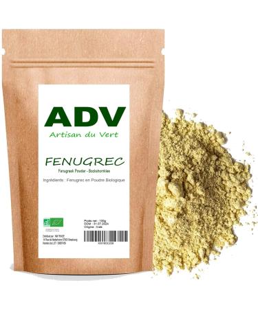 Fenugreek Ground Powder Organic, 100% Natural, Resealable Bag (100g)