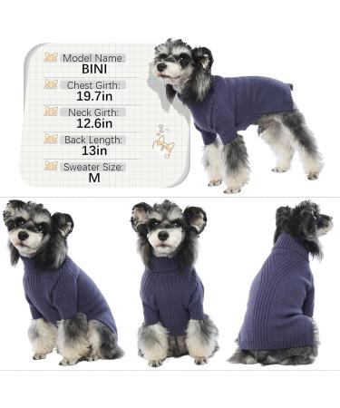 IECOii XXXL Christmas Dog Sweater for Extra Large Dogs - Blue - Buy Online on GoSupps.com