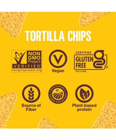 Hippeas Chickpea Tortilla Chips Rockin' Ranch 1oz (Pack of 18) - Vegan & Gluten-Free Plant Protein Snacks - Buy Online on GoSupps.com