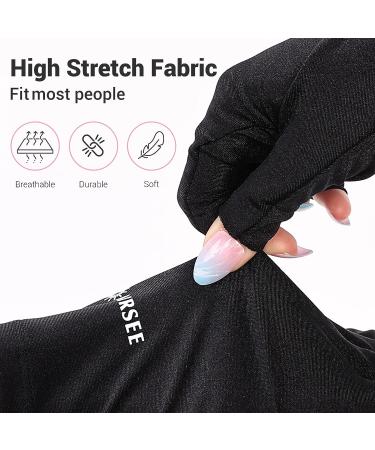 AIRSEE Anti UV Gloves - UPF50+ UV Protection for Manicures and Nail Art - Buy Online on GoSupps.com