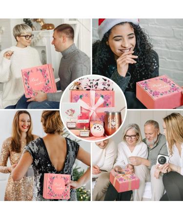 Valentine Gifts for Women - Spa Gift Box & Tumbler Set for Best Friends Moms Sisters & Girlfriends - Unique Relaxing Birthday Gifts - Buy Online on GoSupps.com