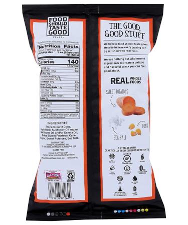 Food Should Taste Good Sweet Potato Tortilla Chips - Gluten Free, 5.5 oz (Pack of 1) - Buy Online on GoSupps.com
