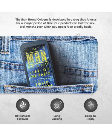 Life of the Party Solid Cologne - Natural Men's Cologne - Life fo the Party Wax Cologne Travel Size Cologne for men - natural mens cool water cologne (3/4 oz (Pack of 1) Life of the Party) - Buy Online on GoSupps.com