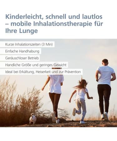 Pari Boy Free Inhalation Device - Portable Inhalator for Adults Children & Babies | Innovative Swing Membrane Technology | Quick Inhalation Time - 1 Pack - Buy Online on GoSupps.com
