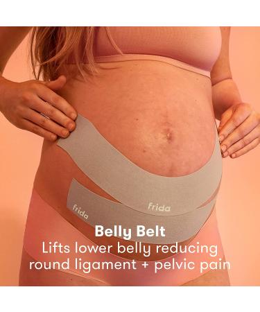 Frida Mom Pregnancy Belly Band Tape | Maternity Belly Support + Pain Relief | 18ft Roll with Dispenser - Buy Online on GoSupps.com