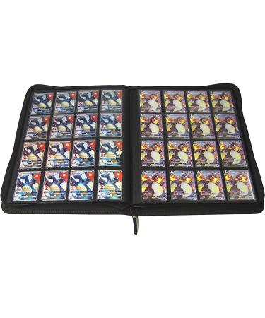 TopDeck 1000 Card Portfolio | 16 Pocket Trading Cards Album | Long Term Storage Binder | Side Load Sleeves | TCG Binder (Black) - Buy Online on GoSupps.com