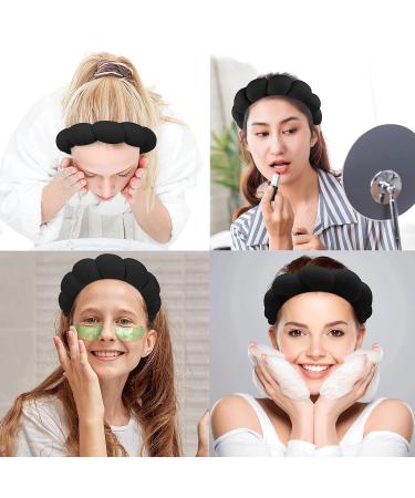 Shop Gugugo Black Hair Bands for Makeup & Skincare - Stylish Comfortable and Ideal for Cosmetics Use - Buy Online on GoSupps.com