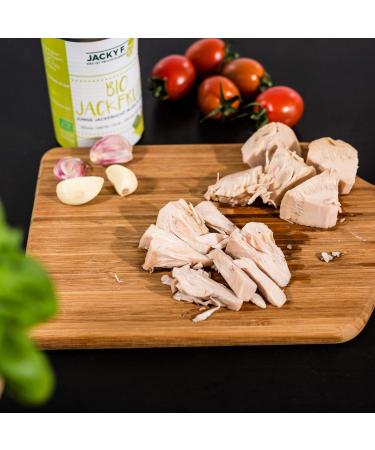 Buy Jacky F. Organic Young Jackfruit in Brine - 4 Pack (400g Cans) | International Shipping Available - Buy Online on GoSupps.com
