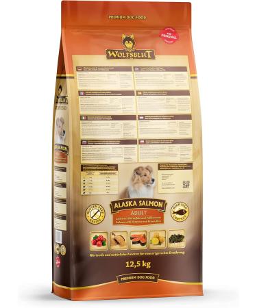 Wolfsblut Adult Dog Food Alaska Salmon - 12.5 kg (Pack of 1) - Buy Online on GoSupps.com