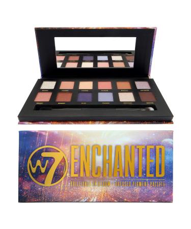 W7 Enchanted Brilliance in Bloom Pressed Pigment Palette 0.34 oz (9.6 g)