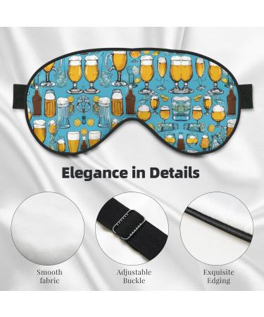 Beer Bubble Sleep Mask - Adjustable Breathable & Fashionable Eye Mask for Ultimate Comfort | International Shipping - Buy Online on GoSupps.com