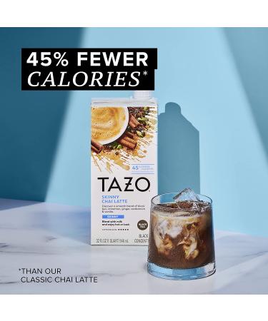 Tazo Skinny Chai latte Concentrate  32 oz - Buy Online on GoSupps.com