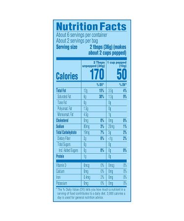 Pop Secret Sweet 'n Crunchy Kettle Corn Microwave Popcorn - 2.64 oz (Pack of 3) - Buy Online on GoSupps.com