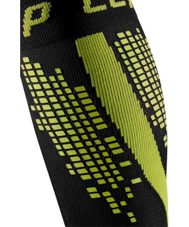 CEP NIGHTTECH Calf Sleeves for Women | Colorful Reflective Leg Warmers in Green | Size IV - Shop Now for International Shipping! - Buy Online on GoSupps.com