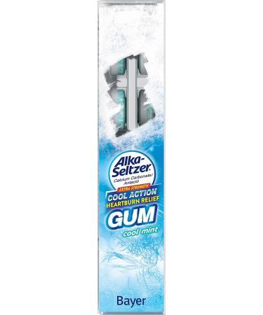 Alka-Seltzer Extra Strength Heartburn Relief Gum - Cool Mint | 16 Pieces - Buy Online on GoSupps.com