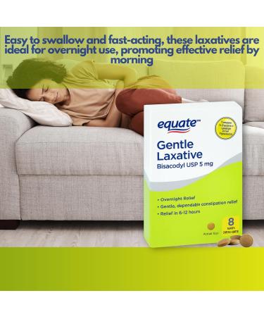 FUSION SHOP STORE Smart choices meaningful life! Gentle Laxative 5mg- Bisacodyl 5mg Tablets 8ct (Pack of 1) - Buy Online on GoSupps.com