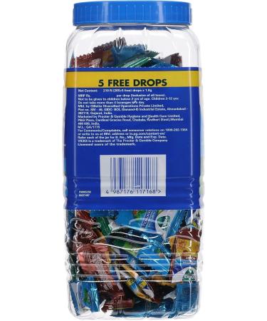 Vicks V Throat Cough Drops - 175 Count | Menthol Ginger & Honey Relief | International Shipping Available - Buy Online on GoSupps.com