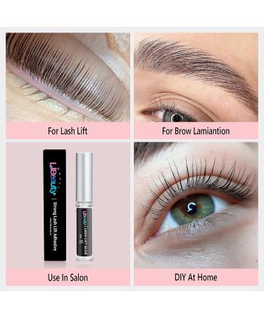 Libeauty Lash Lift Glue - Strong Hold Adhesive for Eyelash Perm and False Eyelashes (Transparent) - Buy Online on GoSupps.com