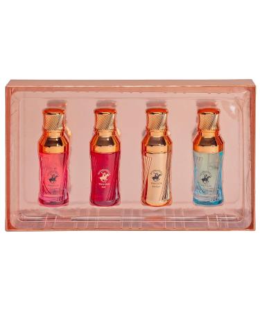 Beverly Hills Polo Club BHPC Perfume Gift Set for Women | 4 Piece Eau de Parfum Sexy Sexy Blue Hot Embrace Fragrances Embrace Hot Sexy Blue 0.5 Fl Oz (Pack of 4) - Buy Online on GoSupps.com
