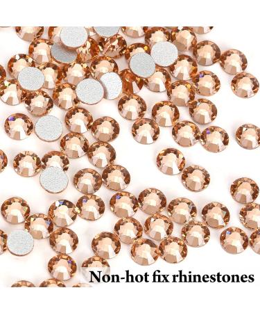 1440pcs Rhinestones & Nail Crystals - Champagne SS6 Nail Art Gems for DIY Manicure - Buy Online on GoSupps.com