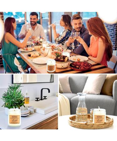 Natural Soy Scented Candle - Vanilla & Orange Aromatherapy | Perfect Gift for Mom & Dad | 45 Hour Burn Time (7oz - Buy Online on GoSupps.com