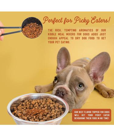 Beg & Barker Beef Dog Food Toppers | High Protein, All Natural, Air Dried | Made in USA | Premium Meal Mixer 5 oz - Buy Online on GoSupps.com