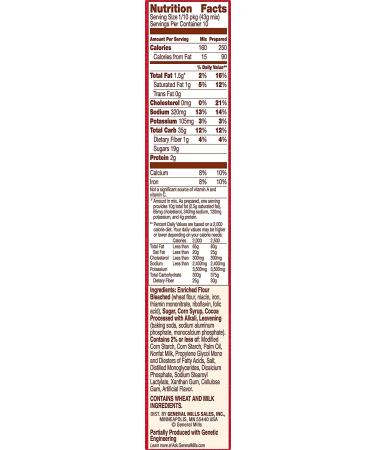 Betty Crocker Super Moist Milk Chocolate Cake Mix 15.25 oz - Delicious and Easy to Bake - Buy Online on GoSupps.com