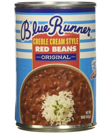 Blue Runner Creole Cream Style Red Beans (Pack of 6)