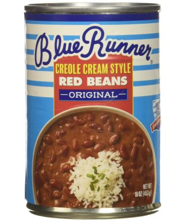 Blue Runner Creole Cream Style Red Beans (Pack of 6)