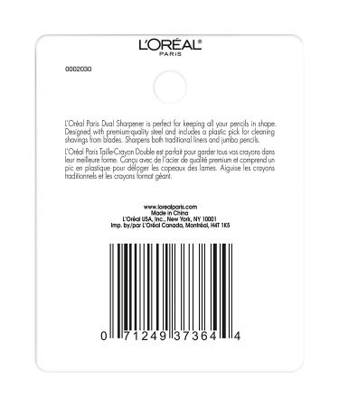 L'Oreal Paris Infallible Eye Makeup Pencil Sharpener - Precision Point for Flawless Application - Buy Online on GoSupps.com