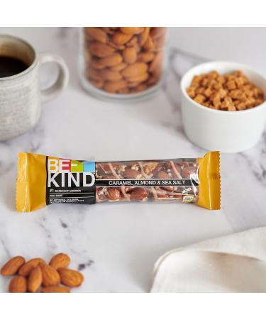 Be-child Gluten-Free Snack Bar | Caramel Almond & Sea Salt | High Fiber | No Artificial Additives | 12 x 40g - Buy Online on GoSupps.com