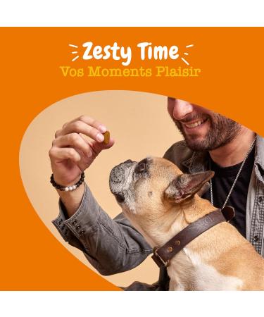 Zesty Paws 5-in-1 Multi-Functional - Dog Supplement in Treat Form - Complete Multivitamin Care - Calsporin Biotin - 90 Count (Turkey) - Buy Online on GoSupps.com
