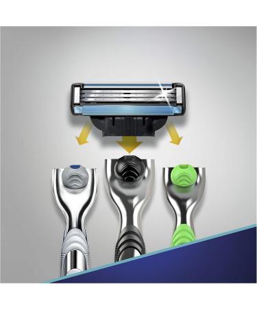 Gillette Mach3 Razor Blades for Men - 16 Pack | Buy Internationally - Smooth Shave Guaranteed - Buy Online on GoSupps.com