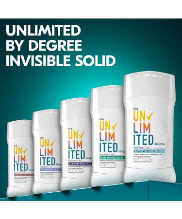 Degree Unlimited Antiperspirant Deodorant Stick 2 Count - SmartAdapt Tech, 2.7 oz - Buy Online on GoSupps.com