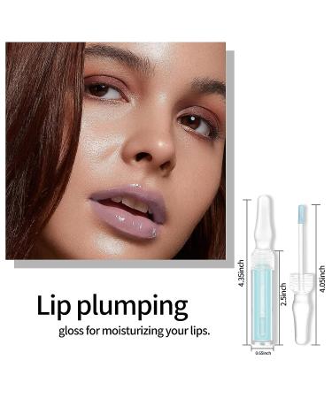 Boobeen Hydrating Lip Oil Gloss - Volumizing Plumping Lip Gel for Subtle Shine and Moisture - Lightweight Clear Lip Gloss with Green Tint - Buy Online on GoSupps.com