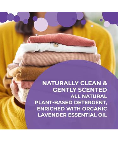 Organic Lavender Laundry Detergent | EcoGarantie Certified | 55 Loads | 100% Natural & Dermatologically Tested - Buy Online on GoSupps.com