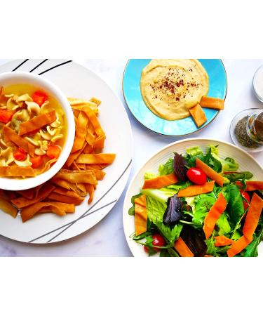 Manos Authentic Pita Chip Strips - Healthy Thin Snackable Bite Sized Pita Chips - Original Flavor (5 Pack, 6.5oz) - Buy Online on GoSupps.com