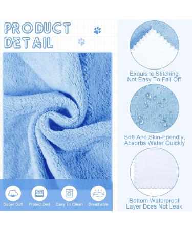 Panelee 10-Piece Waterproof Guinea Pig Cage Inserts | Absorbent Reusable Sleeping Mat (Blue 18 x 24 inches) - Ideal for Small Animals - Buy Online on GoSupps.com