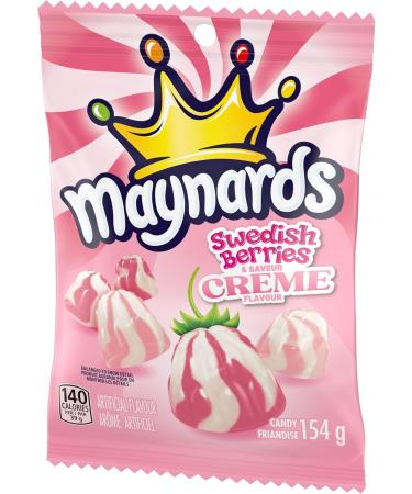 Maynards Swedish Berries and Cr me Candy Gummy Candy 154 g - Buy Online on GoSupps.com
