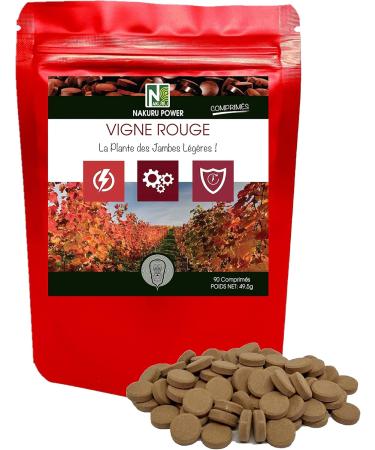 "Circulation" Pack NAKURU | Red Vine 90 cps | Blackcurrant 90 cps | Witch Hazel 90 cps | Analyzed and Packaged in France | "Am lie - Buy Online on GoSupps.com