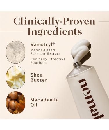 Nemah Stretch Mark Cream for Pregnancy | Vegan Postpartum Prevention & Reduction | Shea Butter & Macadamia Oil | 3.5 oz - Cruelty-Free - Buy Online on GoSupps.com