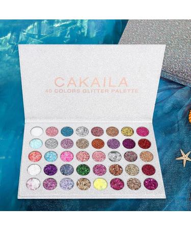 5 Eyeshadow Pallets | 40colors Eye Shadow for Women Pressed Eyeshadow Makeup Palette Eye Shadow Powder Long Lasting 5 Pcs a - Buy Online on GoSupps.com