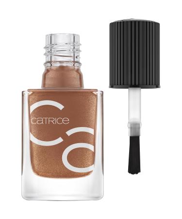 Catrice Iconails Gel Lacquer No. 172 - Long-lasting Vegan Nail Polish Acetone-Free Glossy Brown (10.5ml) - Go Wild Go Bold! - Buy Online on GoSupps.com